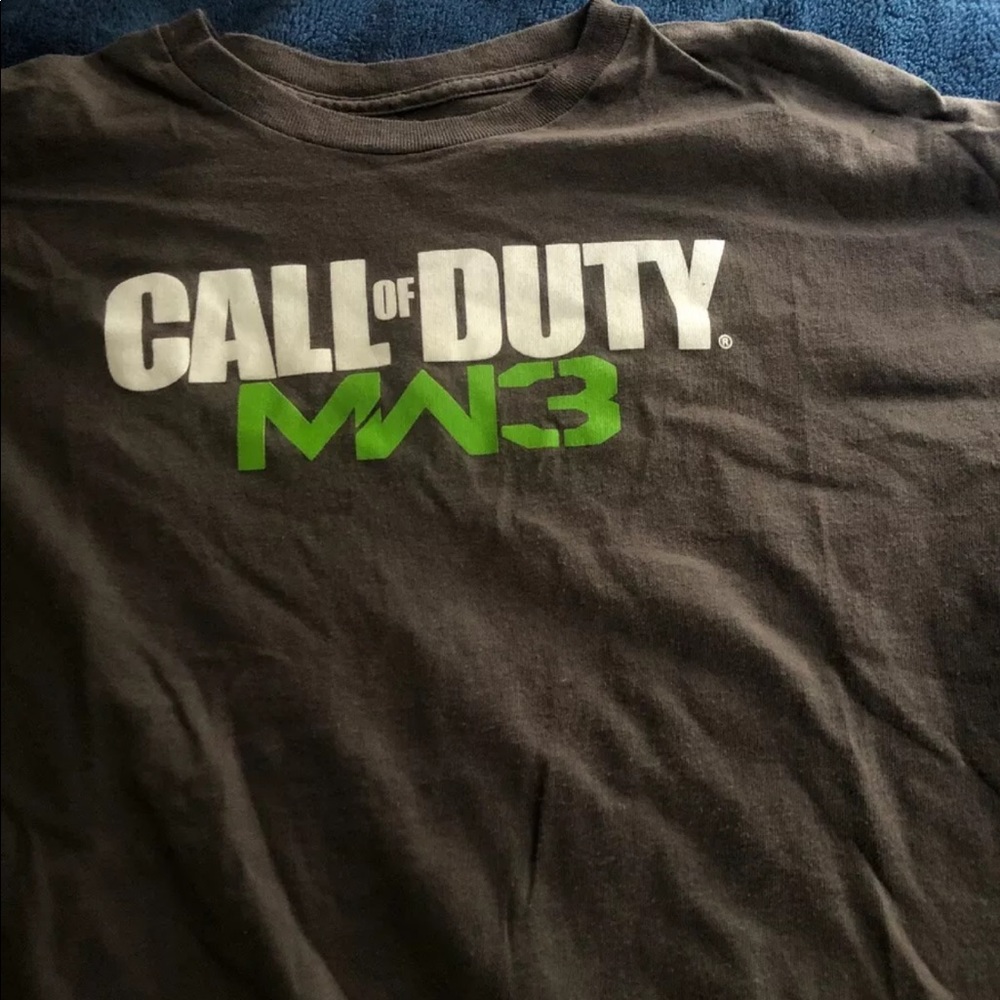 Call Of Duty MW3 Chacoal Grey T XLModern Warfare 3 - Picture 2 of 4